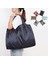 Z12158 Katlanır Alışveriş Çantası Çevre Dostu Yeniden Kullanılabilir Taşınabilir Omuz Çanta Seyahat Bakkal Moda Cep Tote Çanta (Yurt Dışından) 4