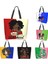 A17 Bir Boyut Siyah Kadın Sorority Tote Çanta Estetik Vintage Tasarımcı Çanta Kadınlar Için Alışveriş Çantaları Seyahat Bakkal Alışveriş (Yurt Dışından) 2
