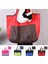 Gri Yeni Büyük Katlanır Alışveriş Çantası Büyük Kapasiteli Taşınabilir Yeniden Kullanılabilir Su Geçirmez Bakkal Moda Omuz Çanta Seyahat Paket Servis Çantası (Yurt Dışından) 3