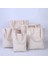 Beyaz 20X22 cm Xingming Yüksek Kaliteli Kadın Erkek Çanta Kanvas Bez Çantalar Yeniden Kullanılabilir Pamuk Bakkal Yüksek Kapasiteli Alışveriş Çantası (Yurt Dışından) 4