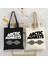 20482 Arctic Monkeys Ses Dalgası Rock Grubu Alışveriş Çantası Kanvas Alışveriş Moda Büyük Kapasiteli Çanta Omuz Çantası Tote Plaj Çantası (Yurt Dışından) 3