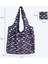 Stil 3 Moda Baskı Katlanabilir Çevre Dostu Alışveriş Çantası Tote Katlanır Kese Çanta Seyahat Bakkal Çantası Için Uygun Büyük Kapasiteli (Yurt Dışından) 5