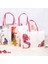 Stil 2 43X32X14CM Dokunmamış Kumaş Çiçek Baskı Alışveriş Çantası Katlanabilir Yeniden Kullanılabilir Seyahat Depolama Kadın Alışveriş Tasarımcı Çanta Alışveriş Çantası (Yurt Dışından) 5