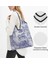 Stil 1 Alışveriş Çantası Toile De Jouy Lacivert Motif Desenli Alışveriş Çantası Alışveriş Çantası Hayvan Orman Çiçek Sanat Omuz Alışveriş Çantası Büyük Çantalar (Yurt Dışından) 5