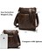 701BZ4DARKGREEN Westal Messenger Çanta Erkek Omuz Hakiki Deri Çanta Flap Küçük Erkek Adam Erkekler Için Crossbody Çanta Doğal Deri Çanta M701 (Yurt Dışından) 4