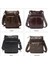 701BZ4DARKGREEN Westal Messenger Çanta Erkek Omuz Hakiki Deri Çanta Flap Küçük Erkek Adam Erkekler Için Crossbody Çanta Doğal Deri Çanta M701 (Yurt Dışından) 5