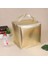 A-Gold 35X35X37CM 4 Boyutu Yalıtımlı Termal Soğutucu Çanta Öğle Yemeği Saati Sandviç Içecek Serin Depolama Büyük Kare Soğutulmuş Zip Kalay Folyo Gıda Torbaları Altın Rengi (Yurt Dışından) 2
