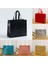 Siyah 28X32X12CM Dokunmamış Kumaş Alışveriş Çantası Bakkal Çantası Degrade Katlanır Çanta Eko Çanta Paket Servis Çantası Su Geçirmez Depolama Yeniden Kullanılabilir Alışveriş Kesesi (Yurt Dışından) 2