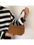 12 Moda Vintage Kadın Subaxillary Çanta Pu Deri Doku Omuz Crossbody Çanta Retro Kadın Alışveriş Koltukaltı Çanta Tote (Yurt Dışından) 1