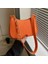12 Moda Vintage Kadın Subaxillary Çanta Pu Deri Doku Omuz Crossbody Çanta Retro Kadın Alışveriş Koltukaltı Çanta Tote (Yurt Dışından) 4