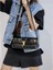 Kahve Büyük Sığır Derisi Çanta 2024 Bahar Gerçek Deri Moda Stil Küçük Crossbody Çanta Çok Yönlü Yağ Balmumu Deri Tek Omuz Kadın Koltuk Altı Çantası (Yurt Dışından) 5