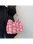 Bej Y2K Sıcak Kızlar Pembe Aşk Koltuk Altı Çanta Yumuşak Peluş Kalp Desen Bayanlar Omuz Çantası Kadın Zincir Kürklü Crossbody Çanta Çanta (Yurt Dışından) 2