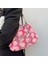 Bej Y2K Sıcak Kızlar Pembe Aşk Koltuk Altı Çanta Yumuşak Peluş Kalp Desen Bayanlar Omuz Çantası Kadın Zincir Kürklü Crossbody Çanta Çanta (Yurt Dışından) 3