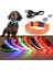 Usb-Mixcolor Stili 28-40 cm USB Şarj Edilebilir Veya Pil Pet Köpek Pet Kedi LED Parlayan Yaka Aydınlık Yanıp Sönen Kolye Açık Yürüyüş Gece Güvenlik Malzemeleri (Yurt Dışından) 2