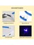 Renkli Stil L Boyutu LED USB Köpek Tasması Pet Köpek Gece Aydınlık Şarj Yaka LED Gece Güvenlik Yanıp Sönen Kızdırma Köpek Kaybı Önleme Yaka Pet Aksesuar (Yurt Dışından) 5