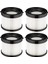 Kompakt 0882-20, Bölüm 49-90-0160 Için 4pack 49-90-1951 Vakum Filtreri (Yurt Dışından) 1