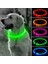 Mavi Stil M Boyutu Köpek Işık Yaka Ayrılabilir Ayarlanabilir Parlayan USB Şarj Gece Aydınlık Yaka Anti-Kayıp Yaka LED Pet Köpekler Için Labrador (Yurt Dışından) 2
