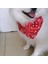 Kırmızı Stil S Beden Baskılı Eşarp ile Evcil Hayvan Tasmaları Sevimli Ayarlanabilir Küçük Köpek Tasması Atkısı Köpek Pet Salya Havlu Kedi Aksesuarları (Yurt Dışından) 4