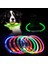 Mavi Stil S Beden USB Şarj Pet Köpek Tasması Ayarlanabilir LED Tüp Yanıp Sönen Gece Köpek Tasmaları Parlayan Aydınlık Güvenlik Evcil Yaka (Yurt Dışından) 2