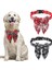 Yeşil Stil 34-50CM Pamuk-Polyester Rahat Sevimli Noel Kar Tanesi Yay Köpek Tasması Yavru Evcil Köpek Tasması Küçük Büyük Köpek Aksesuarları (Yurt Dışından) 2