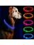 Kırmızı Stil L Boyutu LED USB Köpek Tasması Pet Köpek Gece Aydınlık Şarj Yaka LED Gece Güvenlik Yanıp Sönen Kızdırma Köpek Kaybı Önleme Yaka Pet Aksesuar (Yurt Dışından) 3
