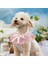 Sarı Stil L Boyutu Moda Ilmek Evcil Hayvan Tasması Sevimli Dantel Örgü Nakış Pet Önlük Geğirmek Kumaş Güzel Köpek Kedi Kolye Boyun Askısı Küçük Orta Köpek (Yurt Dışından) 3