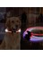 Beyaz Stil Köpek Için Pet Yaka Ayarlanabilir USB Şarj Plastik LED Işıklı Anti-Kayıp Boyunbağı (Yurt Dışından) 3