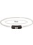 Beyaz Stil Köpek Için Pet Yaka Ayarlanabilir USB Şarj Plastik LED Işıklı Anti-Kayıp Boyunbağı (Yurt Dışından) 5
