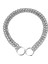 SL201B Stili 3,5MMX60CM Metal Demir Çift Üç Sıralı Köpek Zinciri Yaka Ayarlanabilir Şerit P-Tipi Pet Yaka Zinciri Büyük Köpek Tasmaları Kolye Martingale (Yurt Dışından) 1