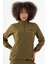 Regular Kadın Dik Yaka Reglan Kol Zeytin Tracktop 22191 1