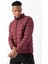 Regular Erkek Dik Yaka Takma Kol Bordo Mont 22314 2