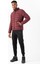 Regular Erkek Dik Yaka Takma Kol Bordo Mont 22314 5