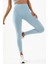 SlimFit Kadın Sisli Mavi Tayt 812118 1