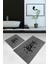 Dijital Baskılı Kaymaz Yıkanabilir Bath Ikili Banyo Takımı Klozet Takımı, N-Klozet-09-Gri, 5