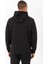 Regular Erkek Kapşonlu Takma Kol Siyah Sweatshirt 22482 2