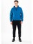 Comfort Erkek Kapşonlu Düşük Kol Gece Mavisi Sweatshirt 22678 5