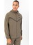 Regular Erkek Kapşonlu Uzun Kol Açık Haki Eşofman Üstü 22225 3