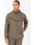 Regular Erkek Kapşonlu Uzun Kol Açık Haki Eşofman Üstü 22225 4