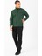 Comfort Erkek Dik Yaka Düz Paça Reglan Kol Yeşil Eşofman Takımı 21848 1