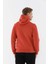 Regular Erkek Kapşonlu Uzun Kol Kiremit-Siyah Tracktop 10072 2