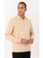 Sportswear Regular Erkek Polo Yaka Takma Kol Basic Kil Rengi Sweatshirt 22395 3