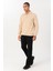 Sportswear Regular Erkek Polo Yaka Takma Kol Basic Kil Rengi Sweatshirt 22395 5