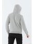 Regular Erkek Kapşonlu Uzun Kol Gri Melanj Tracktop 10072 2