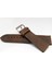 Fosil Uyumlu Hakiki Grizi Deri Saat Kordonu 22 mm Koyu Kahve 1