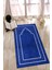 Dijital Baskılı Kaymaz Yıkanabilir (70X130) Hediyelik Namazlık Seccade, N-Seccade-11-Mavi, 3
