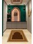 Dijital Baskılı Kaymaz Yıkanabilir (70X130) Hediyelik Namazlık Seccade, N-Seccade-07-Kahve, 4