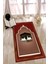 Dijital Baskılı Kaymaz Yıkanabilir (70X130) Hediyelik Namazlık Seccade, N-Seccade-04-Kırmızı, 4