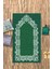 Dijital Baskılı Kaymaz Yıkanabilir (70X130) Hediyelik Namazlık Seccade, N-Seccade-12-Yeşil, 5