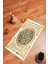 Dijital Baskılı Kaymaz Yıkanabilir (70X130) Hediyelik Namazlık Seccade, N-Seccade-37-Gold, 4