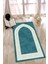 Dijital Baskılı Kaymaz Yıkanabilir (70X130) Hediyelik Namazlık Seccade, N-Seccade-10-Mavi, 3